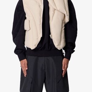 mnml Padded Vest - Off White Size XXLOff White / XXL